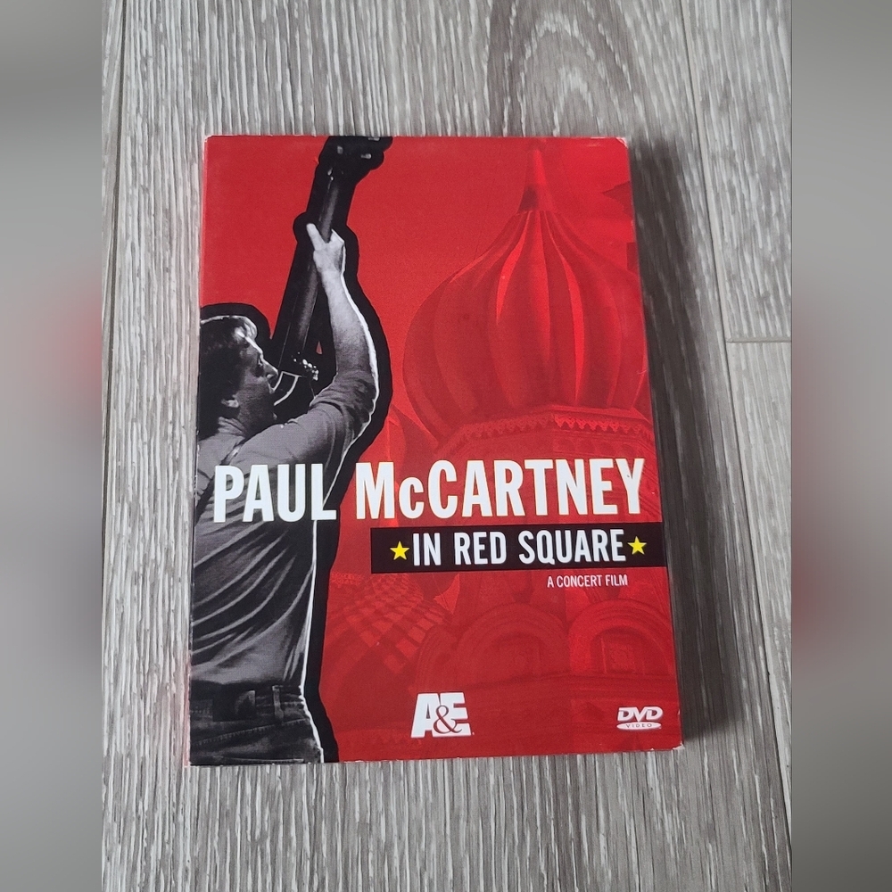Paul McCartney in Red Square DVD  📀